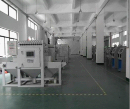 流水線自動噴砂機